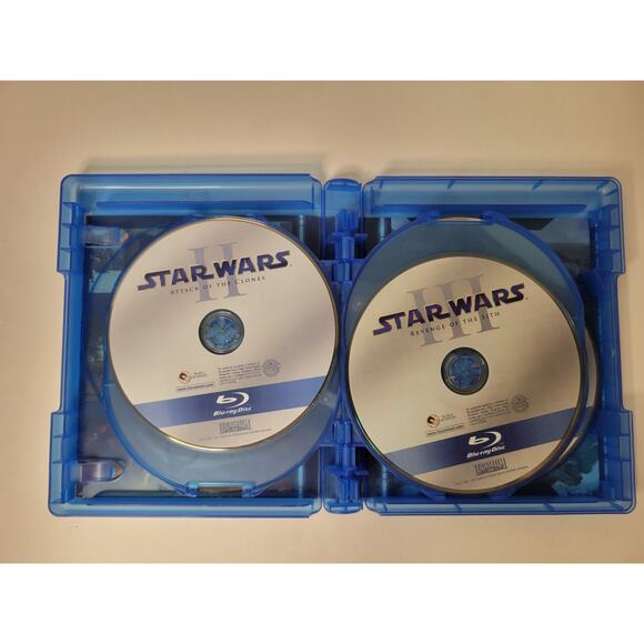 Star Wars:‎ The Complete Saga I-VI (Episodes 1-6) Blu-ray 9-Disc Set - Picture 3 of 7
